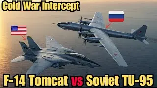 Cold War Intercept: F-14 Tomcat vs Soviet TU-95