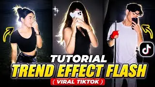 CARA EDIT FOTO EFEK SENJA LOFI VIRAL TIKTOK || Ada cahaya di belakang foto 🔥