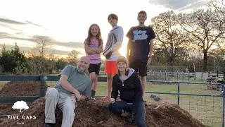 Deep Bedding method for our Pigs and Chickens with Free Mulch