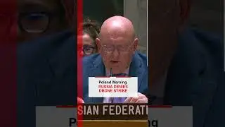 Breaking: Russia Rejects Poland Drone Attack at UN, Global War Fears Rise