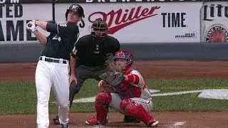 PHI@MIL: Overbay blasts a grand slam in the 1st