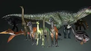 Dinosaurs Animated Mega Pack - BLENDER FILE 3D MODEL, 3DSMAX, ICLONE, UNITY, UNREAL, MAYA, C4D
