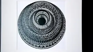 Geometric mandala Art