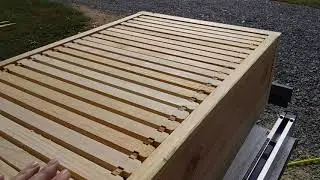 Horizontal Beehive lets you use langstroth honey supers