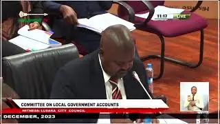 LIVE STREAM | COMMITTEE ON LOCAL GOVERNMENTS ACCOUNTS | WITNESS: LUSAKA CITY COUNCIL