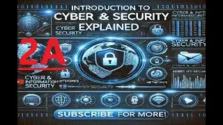 CET231 Cyber and Information Security Course Lec 2 Cyber Security Concepts 2A شرح بالعربي