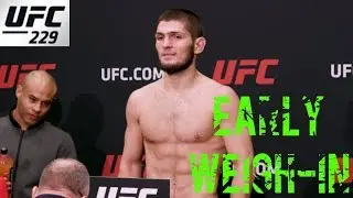 Khabib Nurmagomedov successfully makes weight for UFC 229 - UFCTALKS