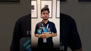 Sarfaraj Alam created an AI Chatbot Using Flutter | Hindtech Internship