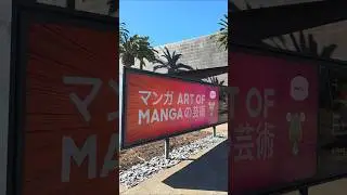 Art of Manga Exhibit @ de Young Museum 🎨 #shorts