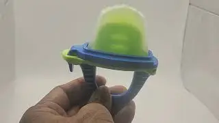 Teetherpop Fillable Freezable Teether for Babies Popsicle Molds for TeethingSpill-Proof Sippy Slits