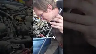 Stethoscope substitute #mechanic #engine #diagnostics