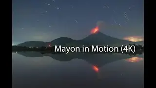 Mount Mayon Timelapse