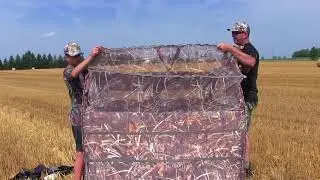 Hay Blind Review & Setup - Altan Safe Outdoors