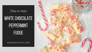 White Chocolate Peppermint Fudge Recipe
