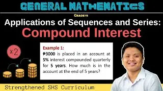Compound Interest | Applications of Sequences and Series | Grade 11 General Mathematics | Q1 W8