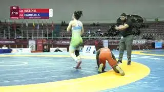 Round 3 WW - 65 kg: H. RUEBEN (NGR) v. A. HAMMICHE (ALG)