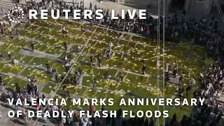 LIVE: Valencia marks anniversary of deadly flash floods