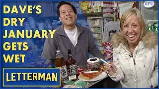 Dave Breaks New Year&rsquo;s Resolutions  | David Letterman