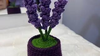 Lavanta Saksı Yapımı Örgü Tığ Anlatımlı Knitting Wow Amazing  