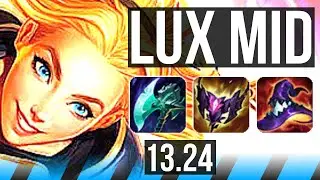 LUX vs ORI (MID) | 9/3/14, 400+ games | KR Grandmaster | 13.24
