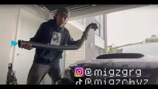 Installing catless downpipe | Subaru | EP6