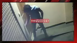 The thief breaks into lock shop shop