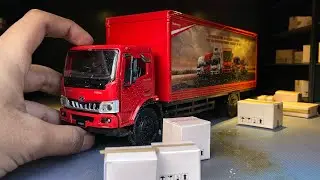 Added a Mahindra Furio Truck in my Collection |  Miniature Warehouse | Diecast Scale Model Truck