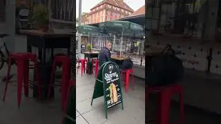 walking in the streets of Graz in Austria