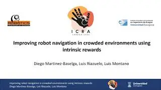 Improving robot navigation in crowded environments using intrinsic rewards (ICRA 2023)