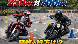 XSR700に挑む忍者——CRF250RALLYで挑む無謀か、戦略か