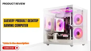 suevery Prebuilt Gaming PC Review 🔥 i5-12400F + RTX 3050 | 32GB RAM, 1TB NVMe – Worth It?