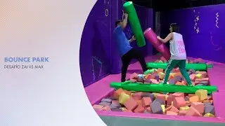 Zai y Maxi se desafian en Bounce Park