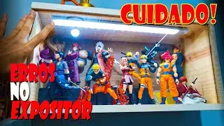 Mostrando meu EXPOSITOR DE ACTION FIGURES, N&Atilde;O COMETA esses ERROS! DICAS- EXPOSITOR