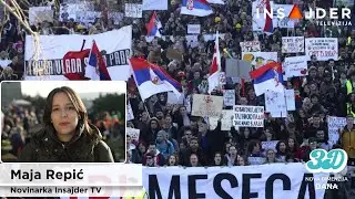 Studenti iz Topole nastavljaju put ka Kragujevcu