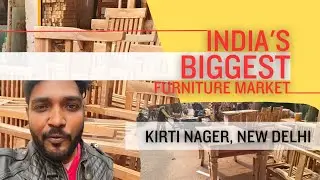 India ki Sabse badi Furniture Market 😱😱|| Kirti Nager 