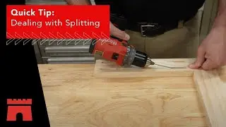 Quick Tip-Dealing with Material Splitting while Assembling Pocket Joints