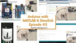 Arduino with Servo Motors & GSM in MATLAB | Webinar Ep#3 | @MATLABHelper