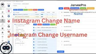 Instagram Profile Editor || Change Username and Name with JarveePro