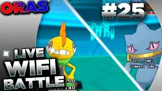 #25 Pokemon ORAS [RU] Wifi Battle with MarieFujikawa on Twitch!!