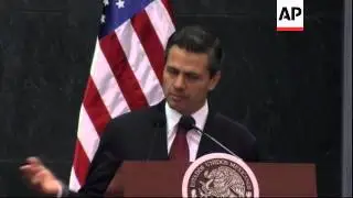 Biden says US looks forward to boosting trade and investment with Mexico after meeting Nieto