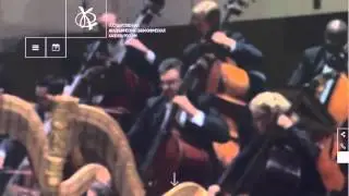 The State Symphony Capella of Russia website animation.