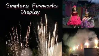 Birthday Celebration to my two daughters | Mini fireworks display