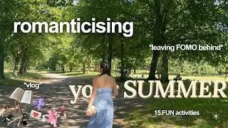 How to Romanticize Your Summer 💛 | 15 Summer Activities #romanticizeyourlife