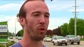 Crash victim shares motorcycle safety message