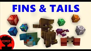 Minecraft Mods : Fins and Tails