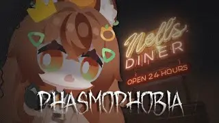 [Capybara Vtuber] Can I get uh, a cheeborger? ʕ ◉ᴥ◉ʔ First Look at the Phasmo Diner map!