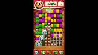 Toon Blast Level 9838 - NO BOOSTERS 🐻🐺🐱 | SKILLGAMING ✔️
