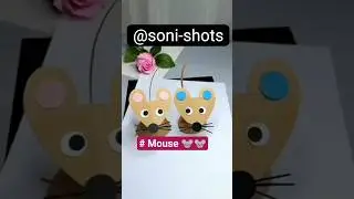 Art and Craft 🐭#art #papercraft #shortsfeed #shorts