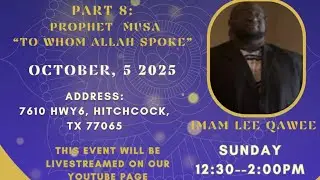 Ta'leem / Sunday Public Address - 10/5/2025