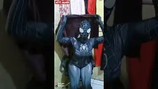 ASTI AGAIN COSPLAY KOSTUM SPIDERGIRL SPIDERMAN BLACK VENOM